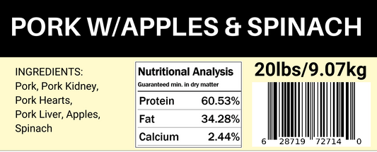 Pork w/ Apples & Spinach
